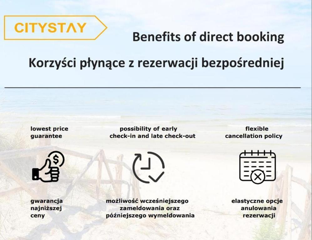 Citystay Nadmorski Apartament Marina Primore Karawela Gdańsk Zewnętrze zdjęcie